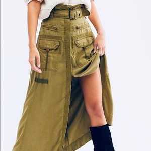 Free People The Feeling of Falling Utility Skirt